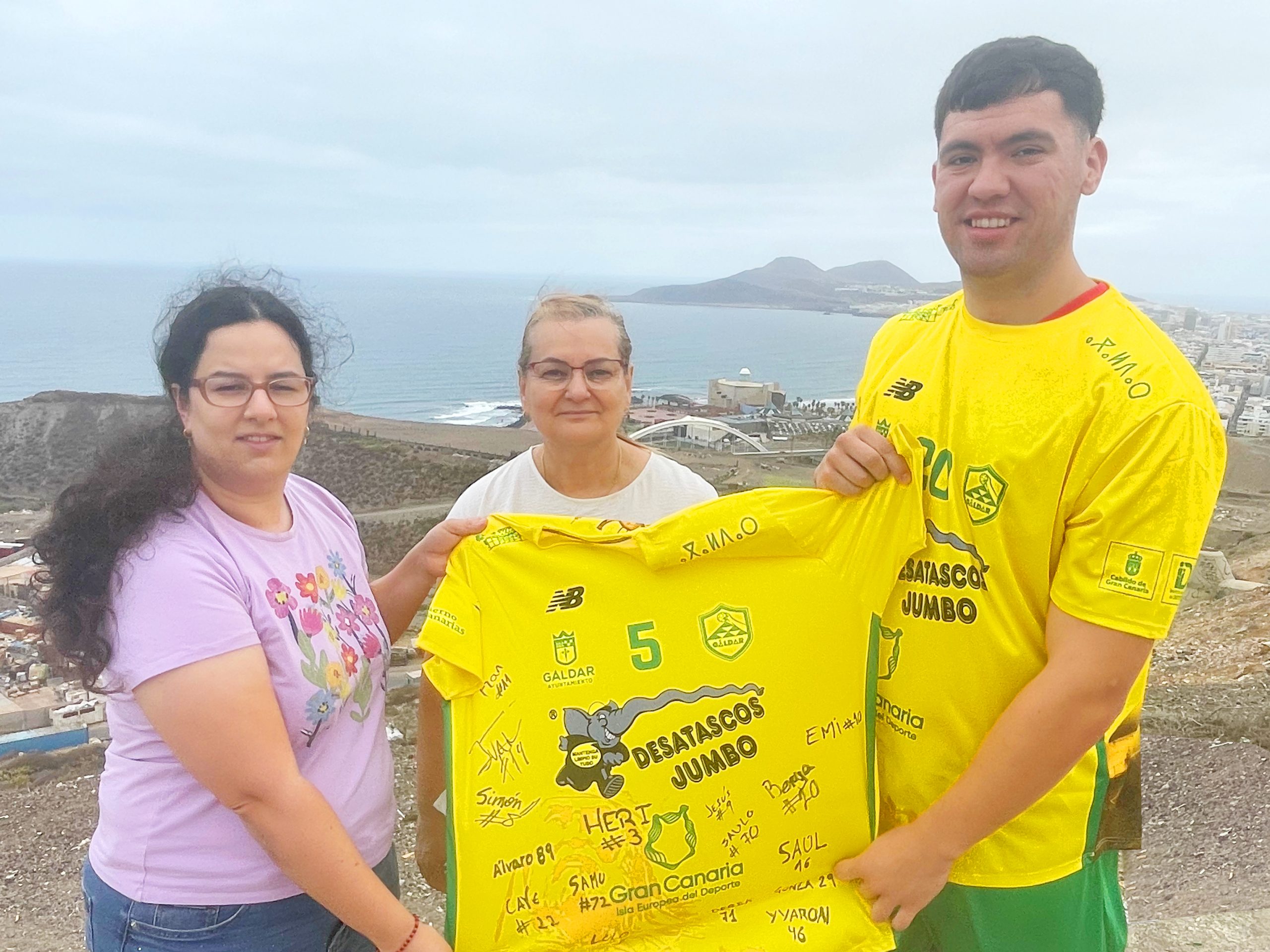 El internacional chileno Benjamín Illesca nuevo fichaje para el Desatascos Jumbo Balonmano Gáldar