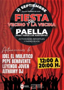 CARTEL FIESTA DEL VECINO Y LA VECINA