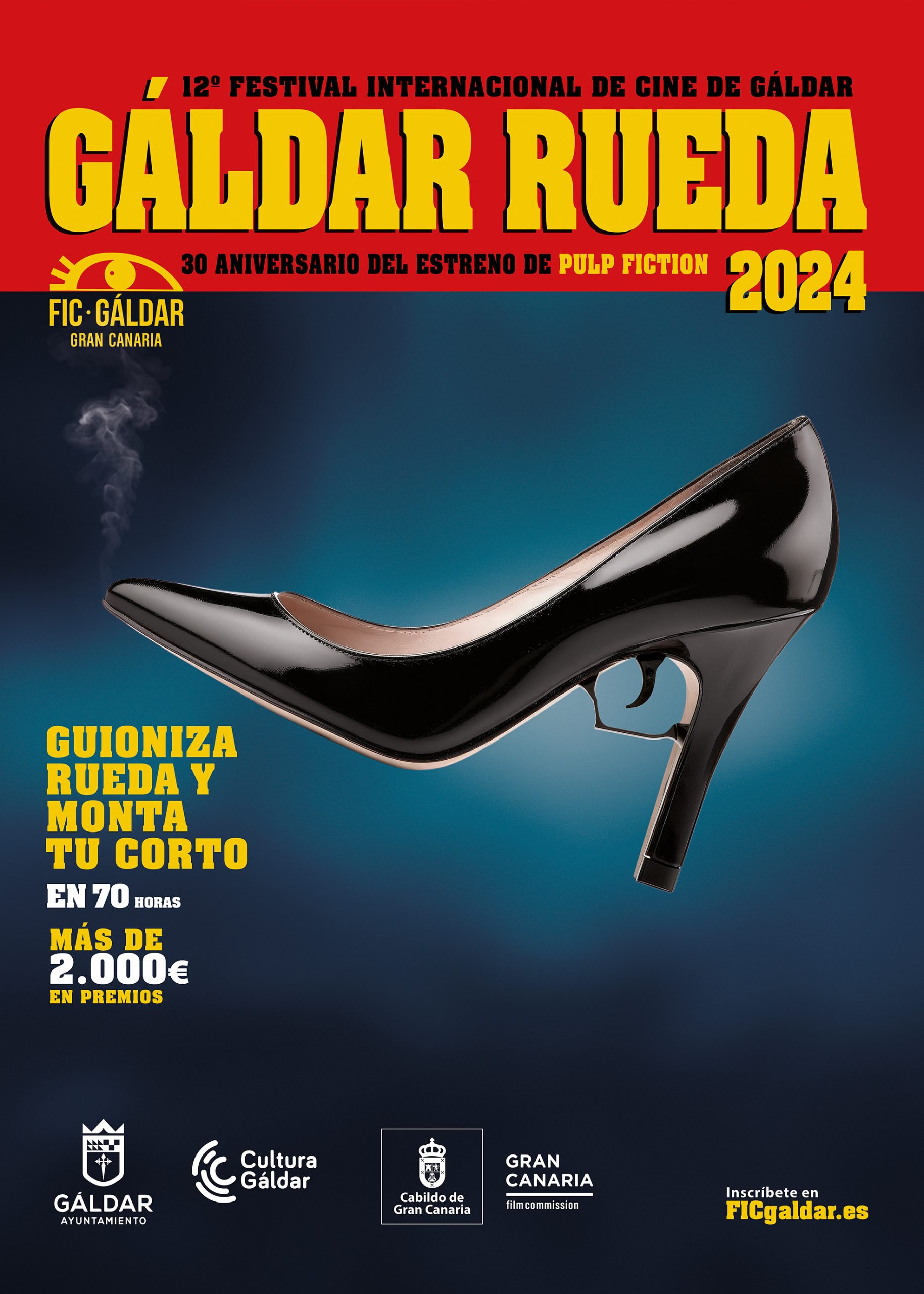 “Gáldar Rueda” 2024 homenajea a “Pulp Fiction”