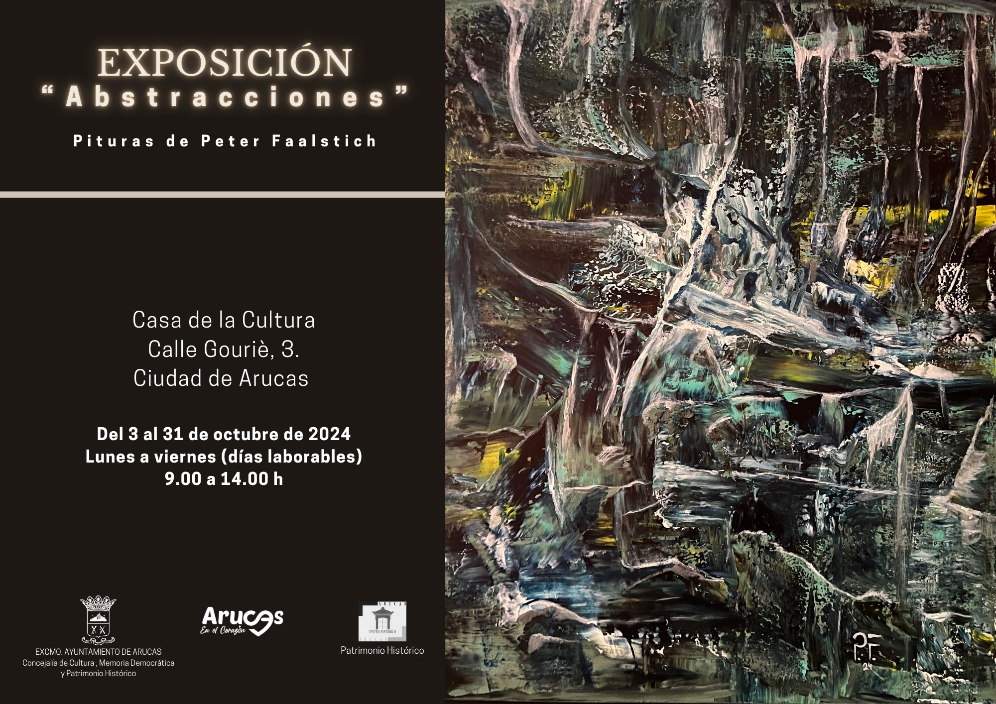 La concejalía de Patrimonio Histórico presenta la exposición “Abstracciones” en la Casa de La Cultura