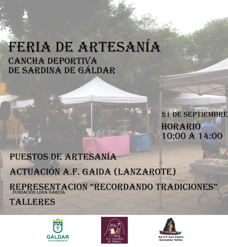 Cartel Feria en Sardina