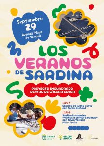 Cartel de los veranos de Sardina