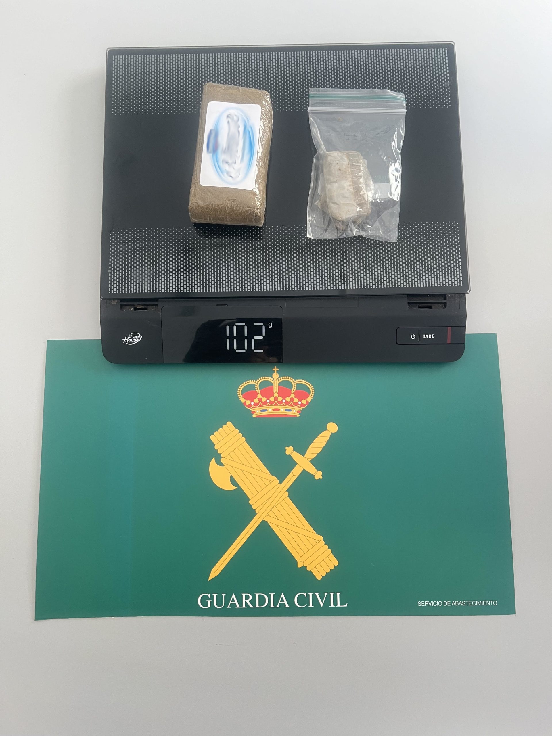 La Guardia Civil investiga a una persona por un delito de Tráfico de Drogas en la isla de Fuerteventura