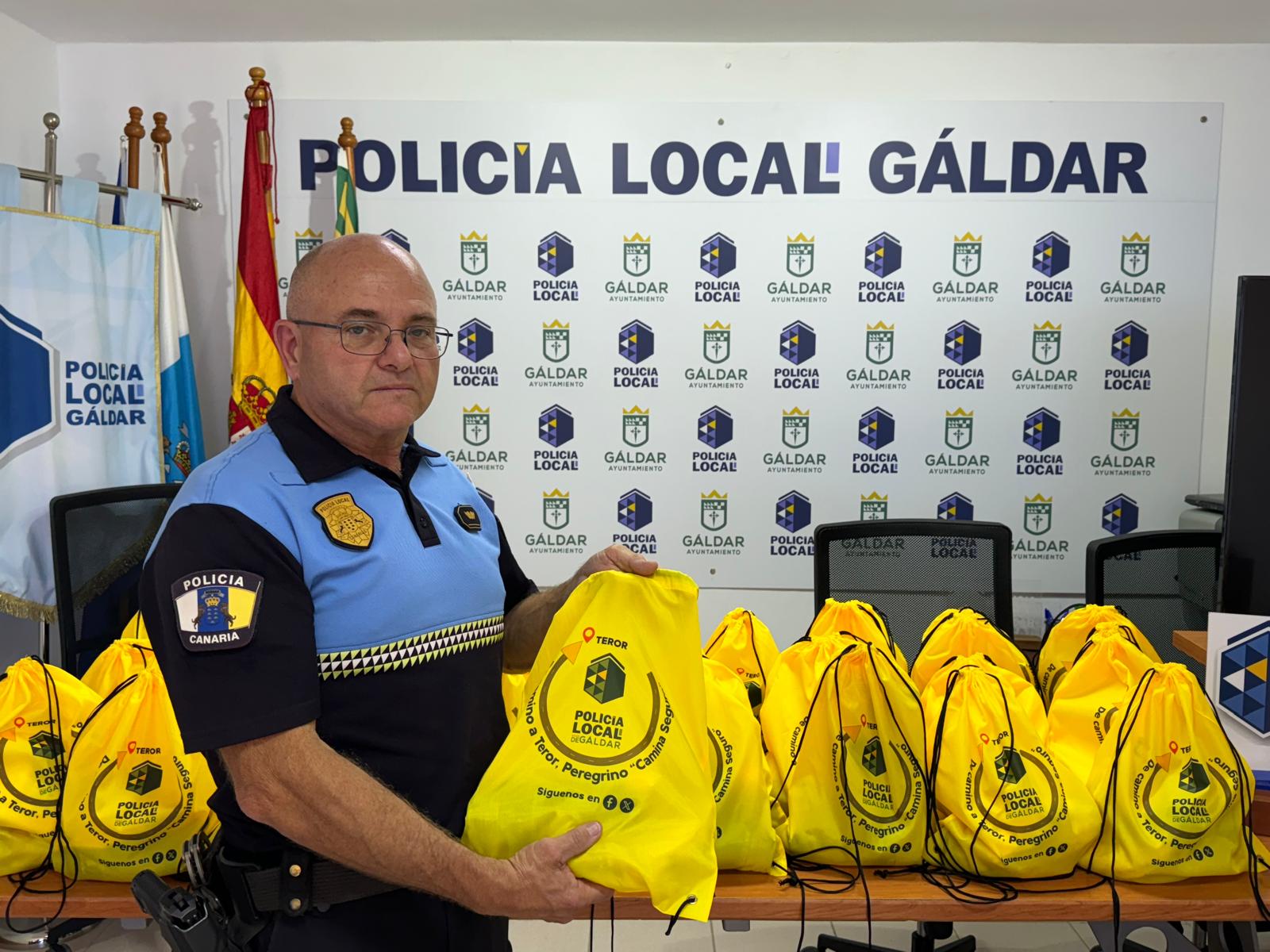 La Policía Local de Gáldar pone en marcha una campaña de movilidad segura con motivo de la festividad de El Pino