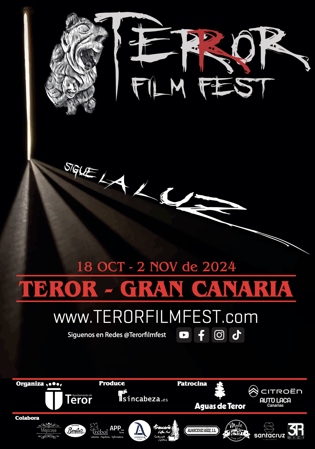 El Festival de cine de terror TEROR FILM FEST comienza este viernes con su sección formativa