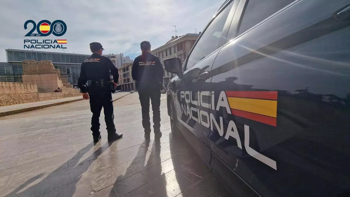 La Policía Nacional detiene a un hombre por atentado a agente de la autoridad, lesiones y amenazas