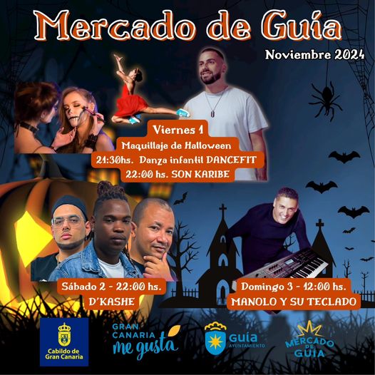 El Gastromercado de Guía ofrece música y ocio  para disfrutar del largo fin de semana festivo