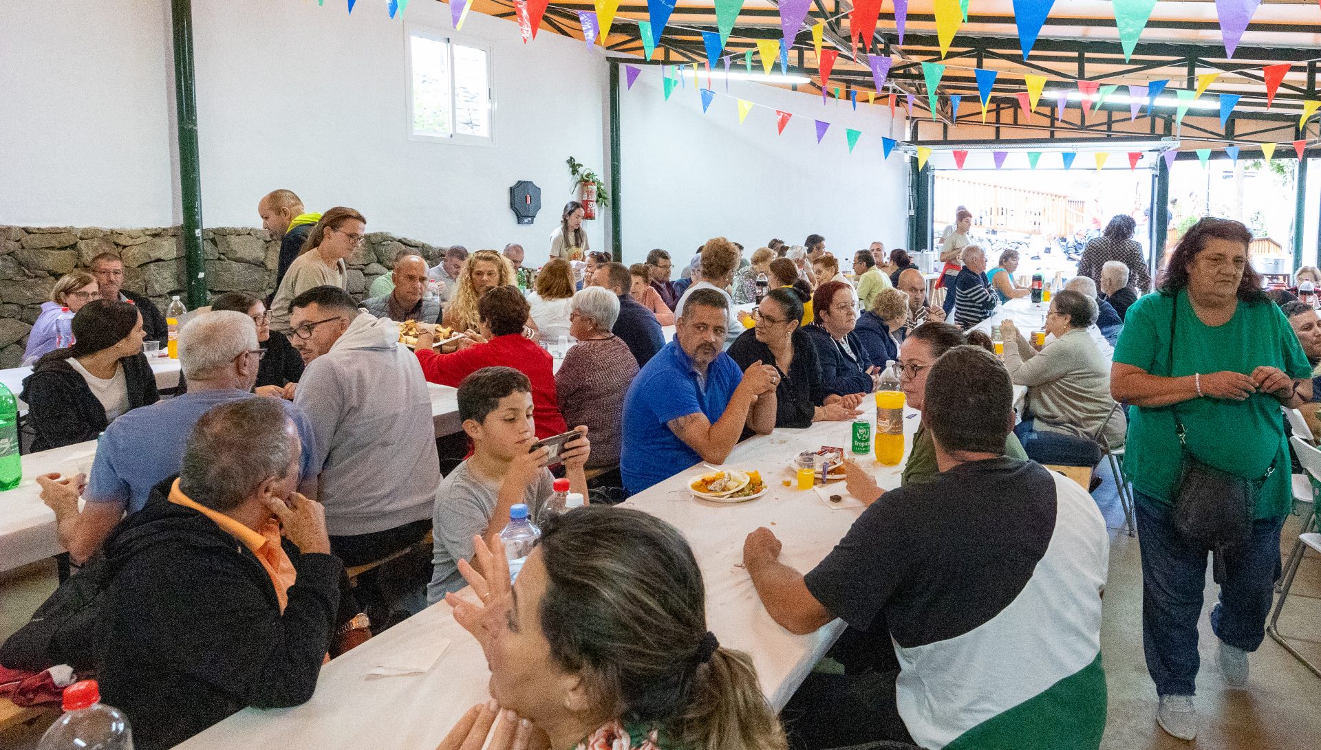 Sancocho popular en la festividad de La Castaña 