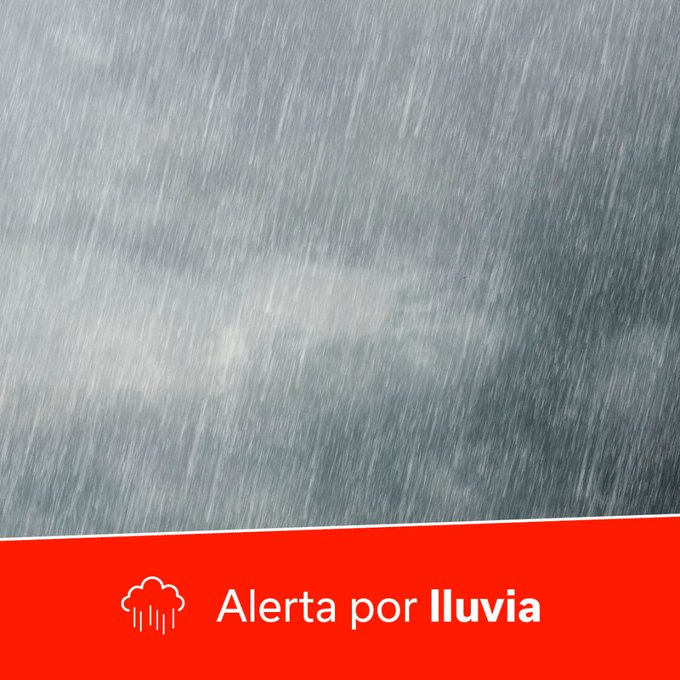 El Gobierno de Canarias actualiza la situación y declara la alerta por lluvias en Lanzarote