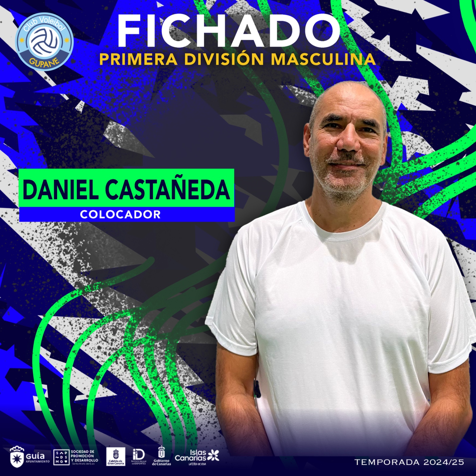 Club de Voleibol Gupane ficha a Daniel Castañeda como entrenador para el proyecto de Primera Nacional