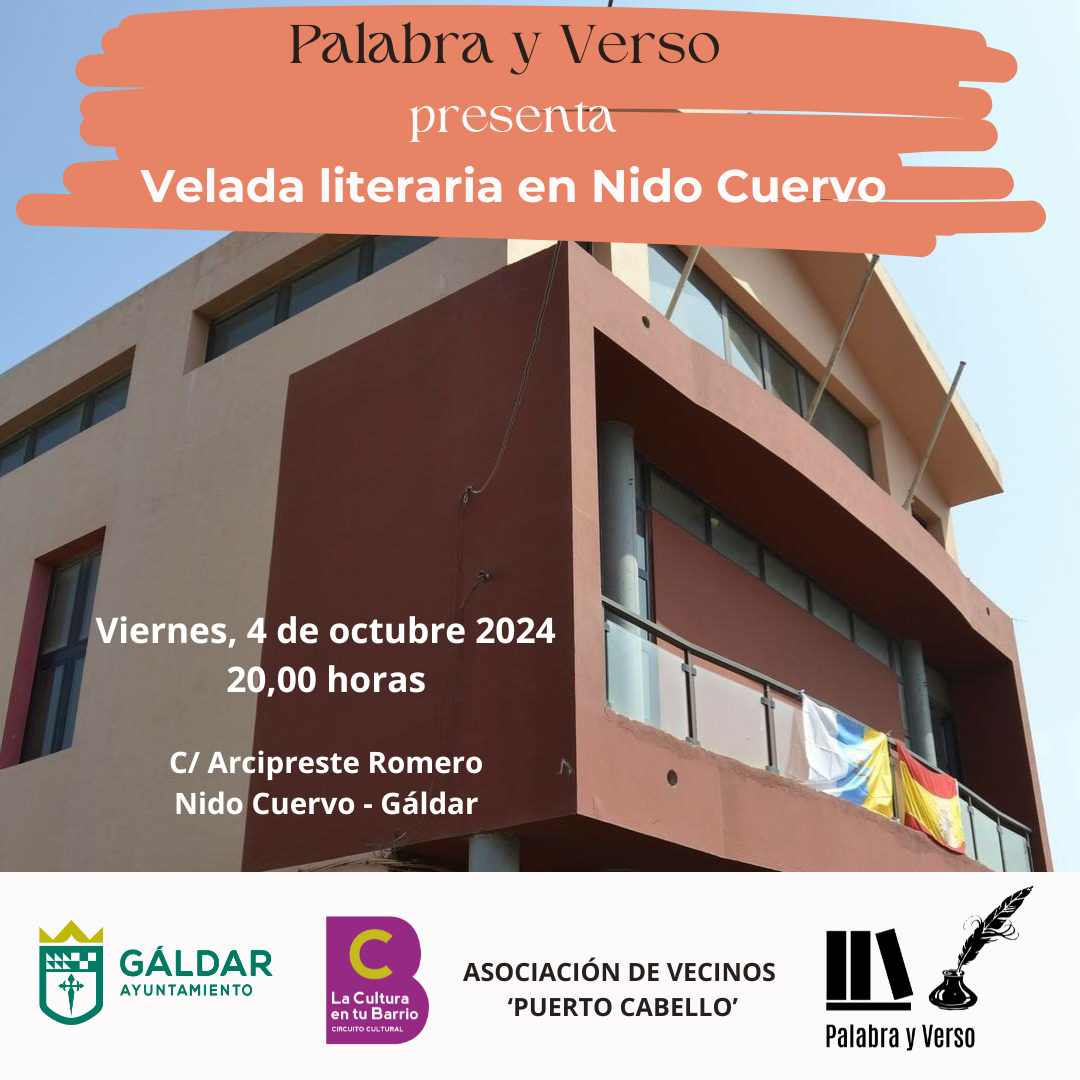 Palabra y Verso celebra una velada literaria en la Asociación de Vecinos de Nido Cuervo