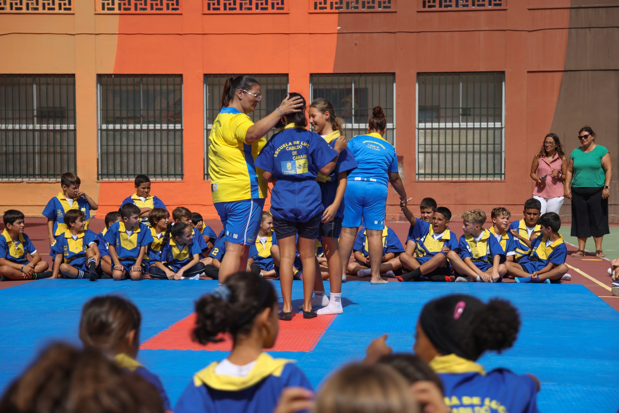 200 centros educativos de Gran Canaria se unen a la VIII edición de la iniciativa ‘Cabildo de Gran Canaria con las Escuelas de Lucha Canaria’