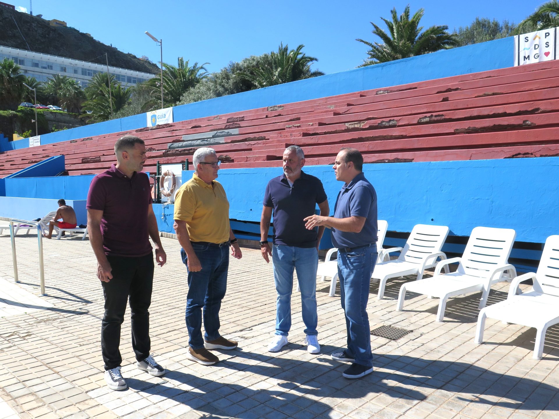 El Ayuntamiento de Guía impulsa la renovación de las piscinas municipales para recuperar unas instalaciones emblemáticas y referentes en Gran Canaria