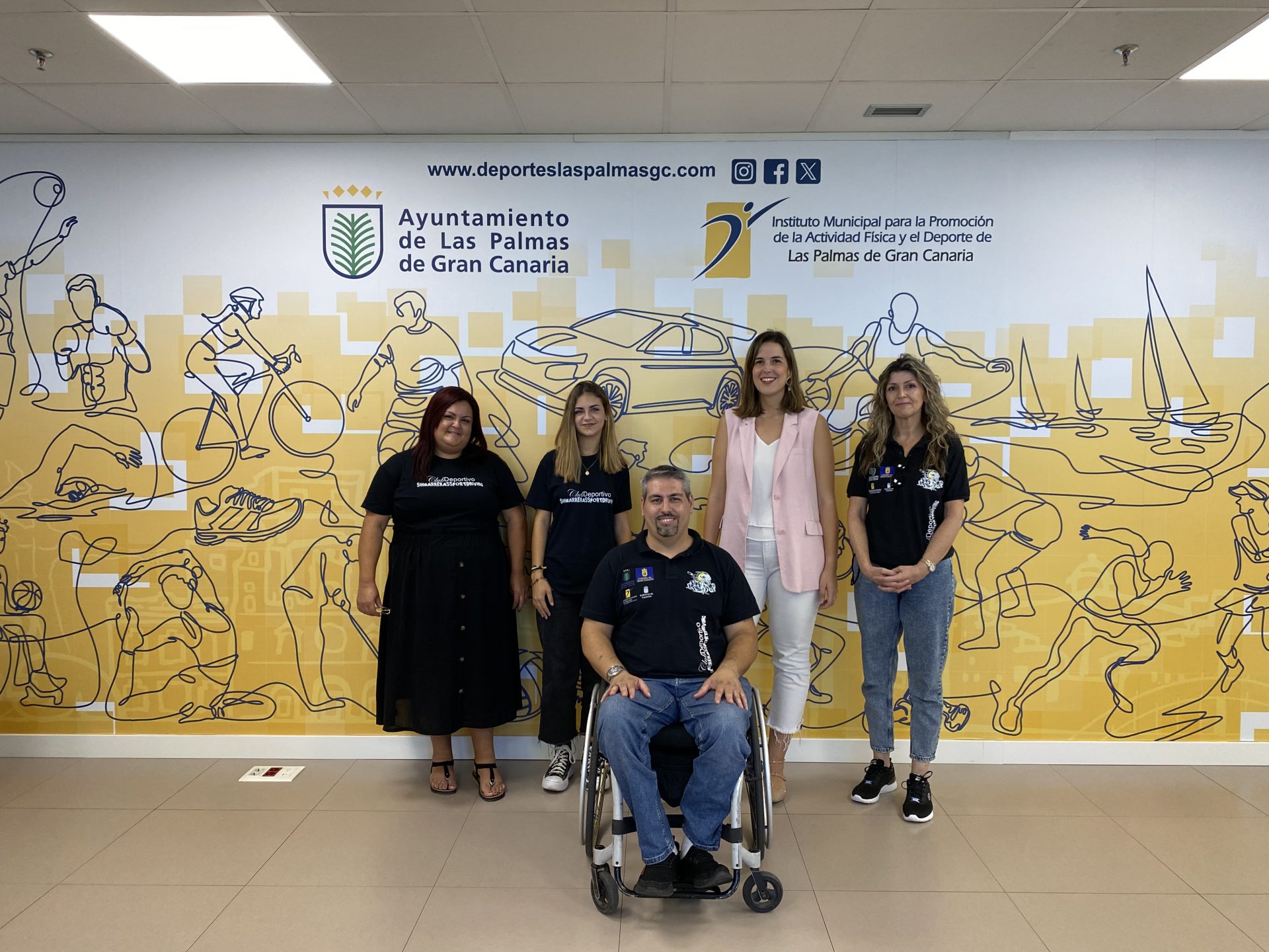 El CD Sin Barreras Driving presenta el equipo femenino para el VI Eco Rally Isla de Gran Canaria