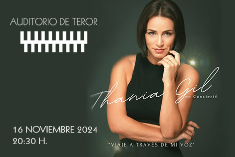 Thania Gil presenta en el Auditorio de Teror ‘Viaje a través de mi voz’, el sábado 16 de noviembre