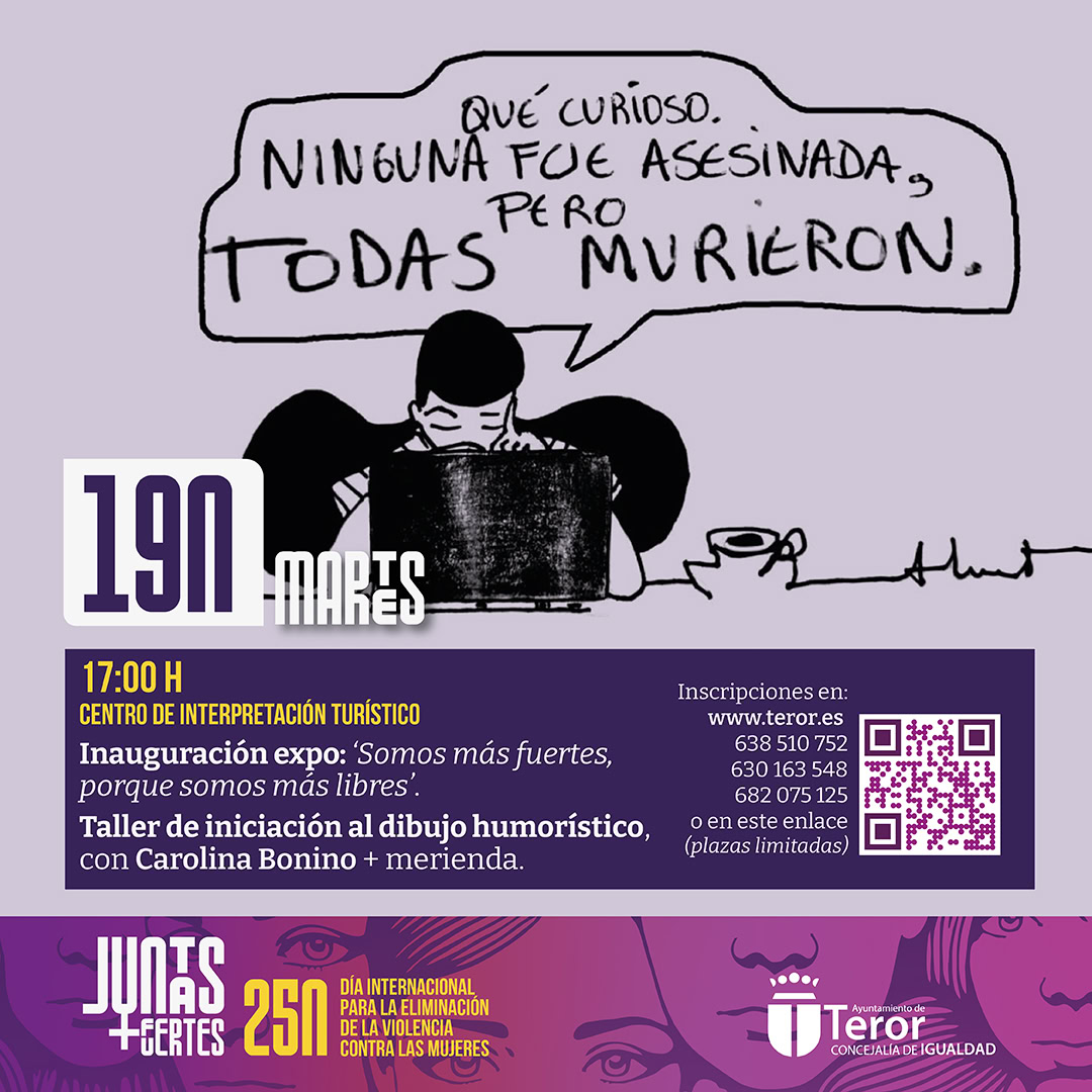 Teror inicia este martes el programa conmemorativo del Día Internacional de la Eliminación de la Violencia contra la Mujer