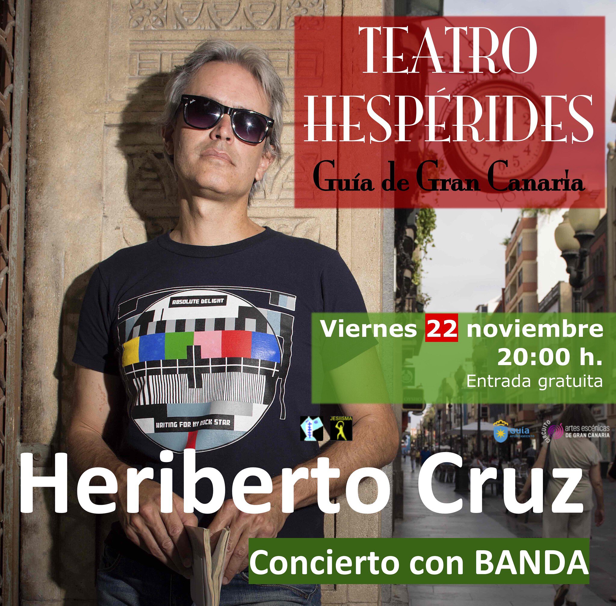 Guía celebrará el ‘Día de la Música’ con el concierto ‘Versos a tiempo’ de Heriberto Cruz