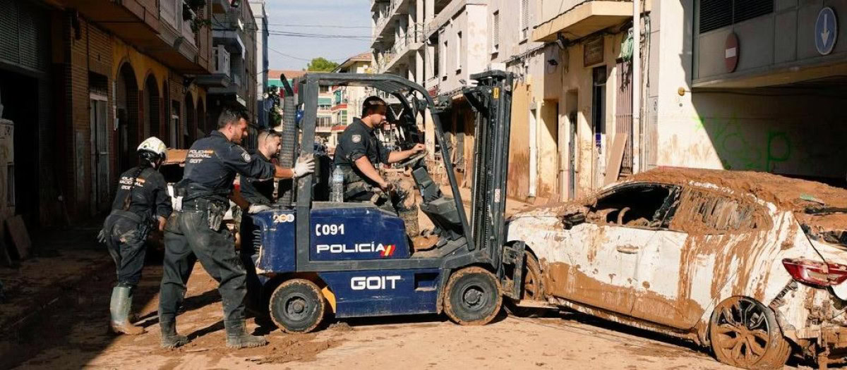 Actuaciones de la Policia Nacional en Valencia