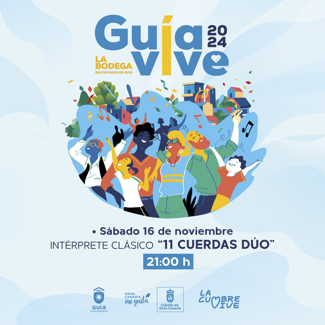 La Bodega acoge este sábado la actuación de ’11 Cuerdas Dúo’ dentro de la campaña “Guía vive 2024” con este espacio emblemático del  casco histórico como escenario