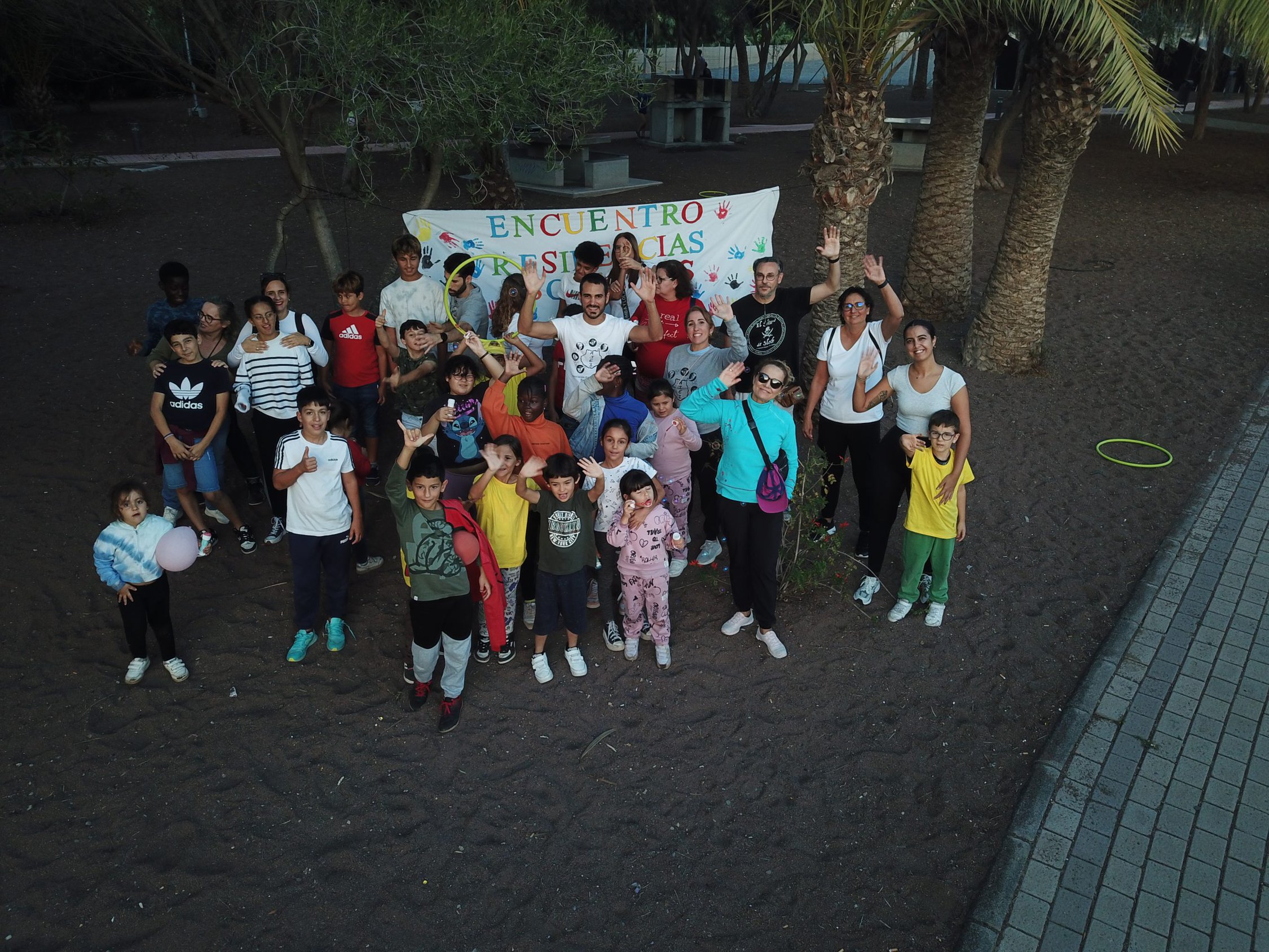 El pasado 14 de noviembre tuvo lugar en el barranco de Gáldar un encuentro entre las residencias escolares de La Ladera; de La Aldea, Santa María de Guía y Manuel Sosa Hernández; de Gáldar.