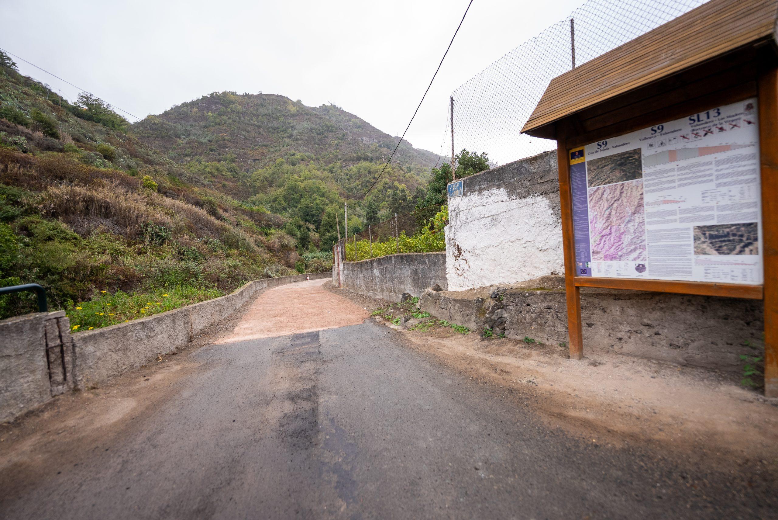 Valleseco ha acometido la conexión de la red de saneamiento del Molino del Llanete