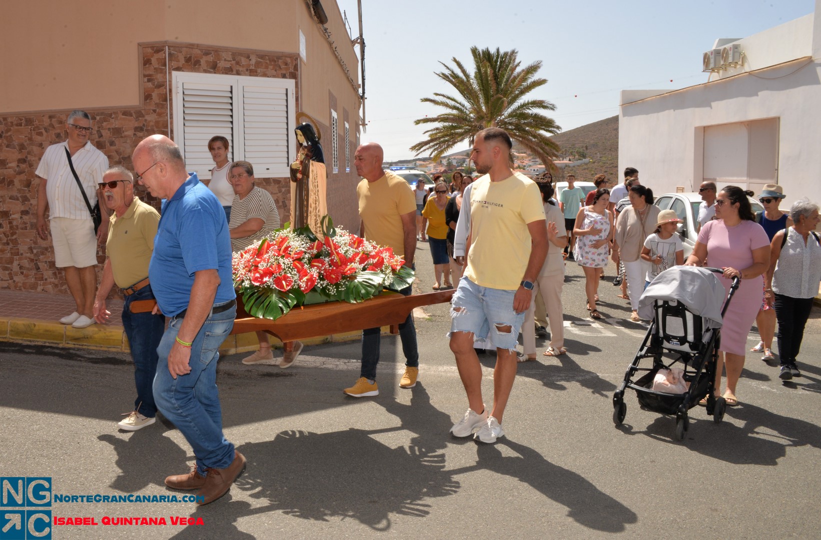 Procesión de Santa Teresa de Jesús 2024(Cuatro Puertas) Telde