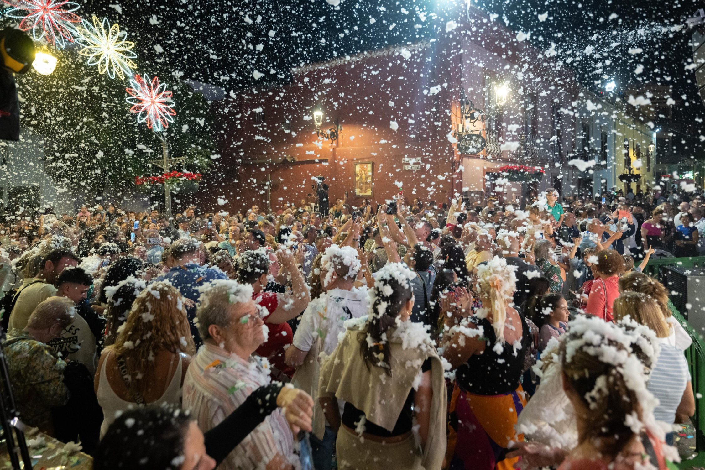 Gáldar se ilumina para convertirse en la capital de la Navidad de Gran Canaria