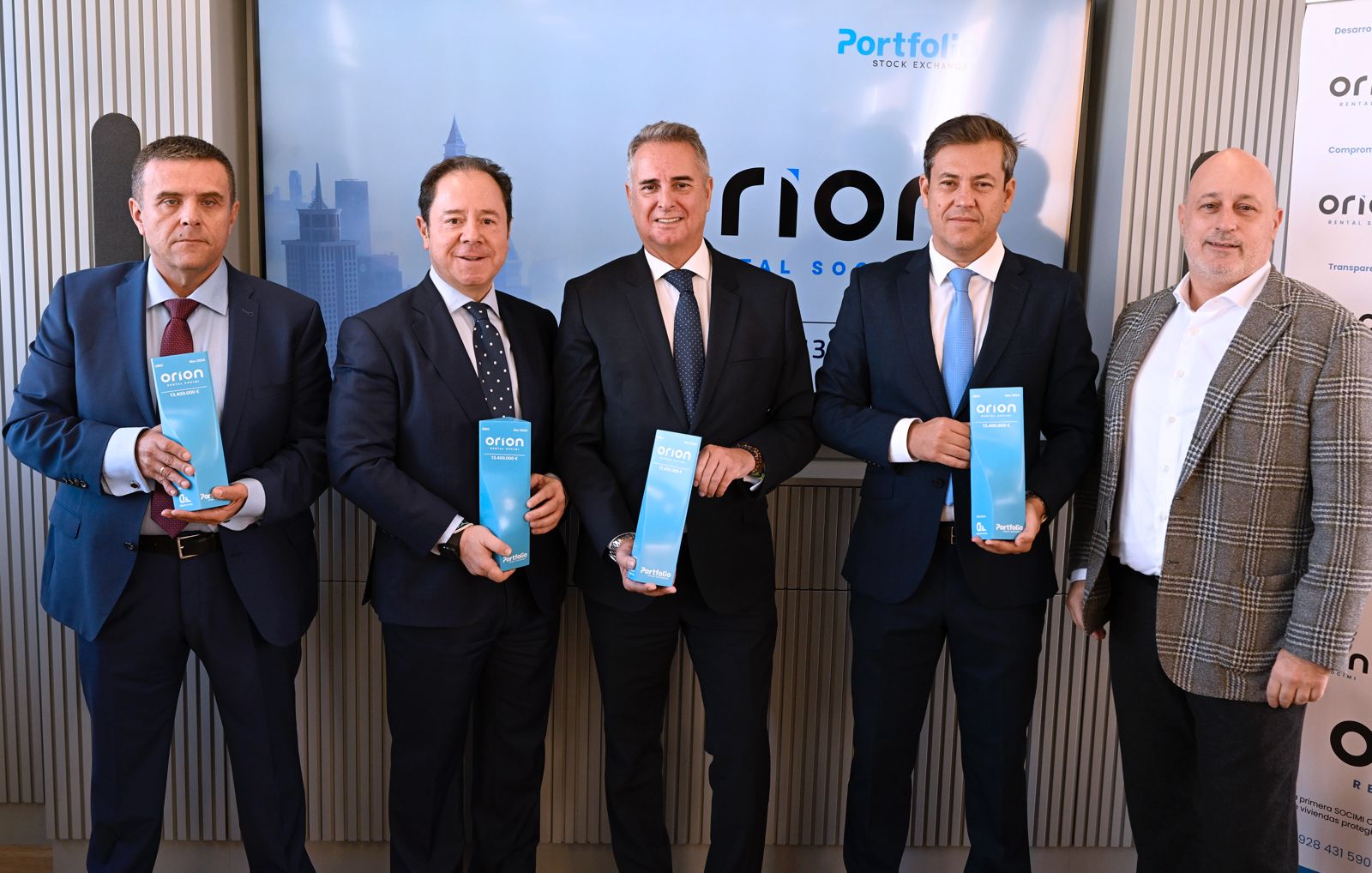 Orion Rental, la primera socimi canaria de vivienda asequible, se incorpora hoy a la Bolsa de valores de Portfolio Stock Exchange