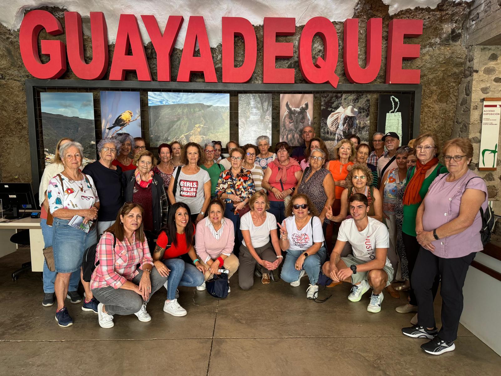 El proyecto ‘Envejecimiento Activo’ completa una salida cultural al Centro de Interpretación de Guayadeque