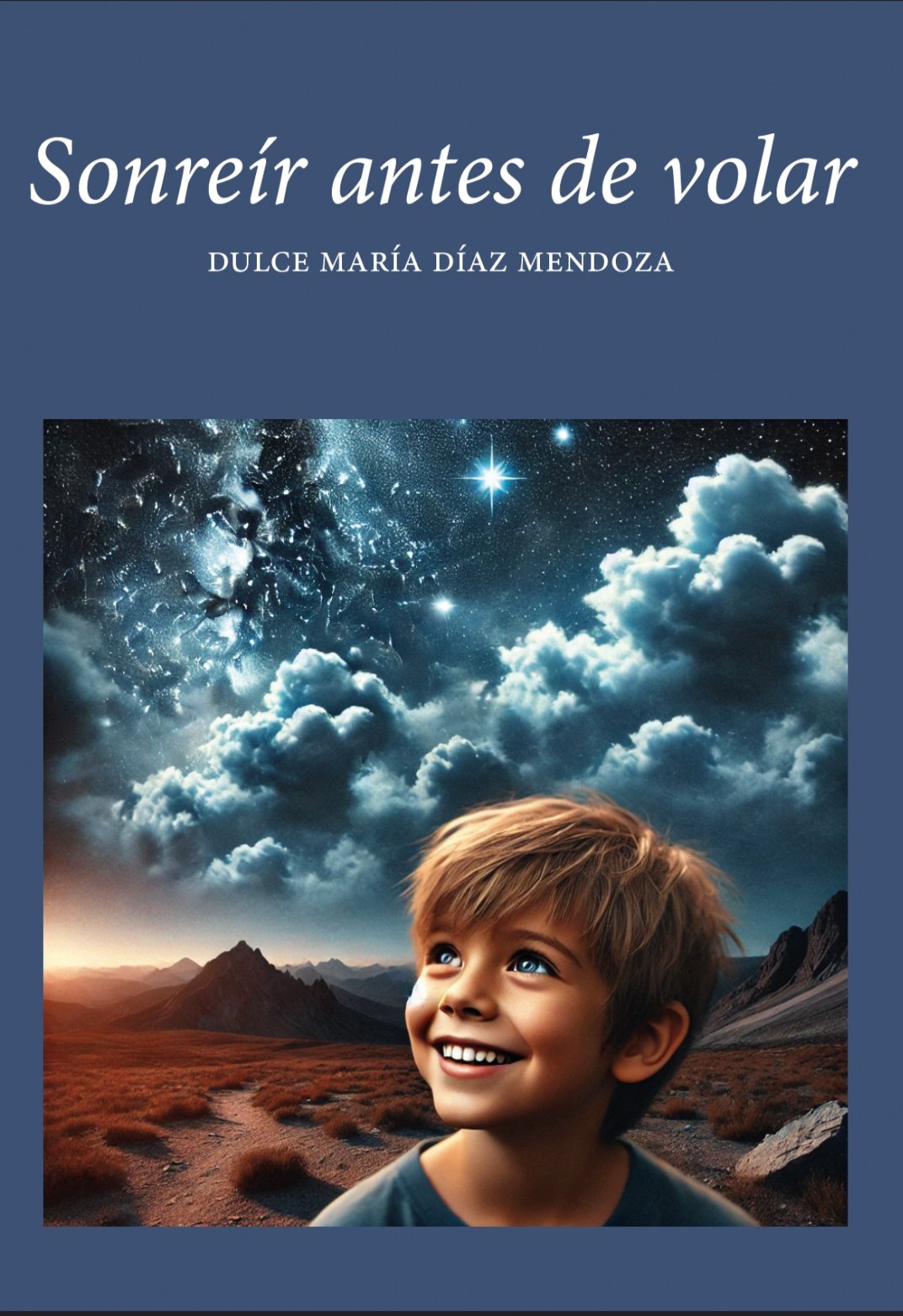 Dulce María Díaz Mendoza, escritora galdense; les presenta su quinto libro titulado: Sonreír antes de volar.