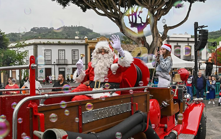 Fin de semana navideño en Teror con tres conciertos y la llegada de Papa Noel el sábado