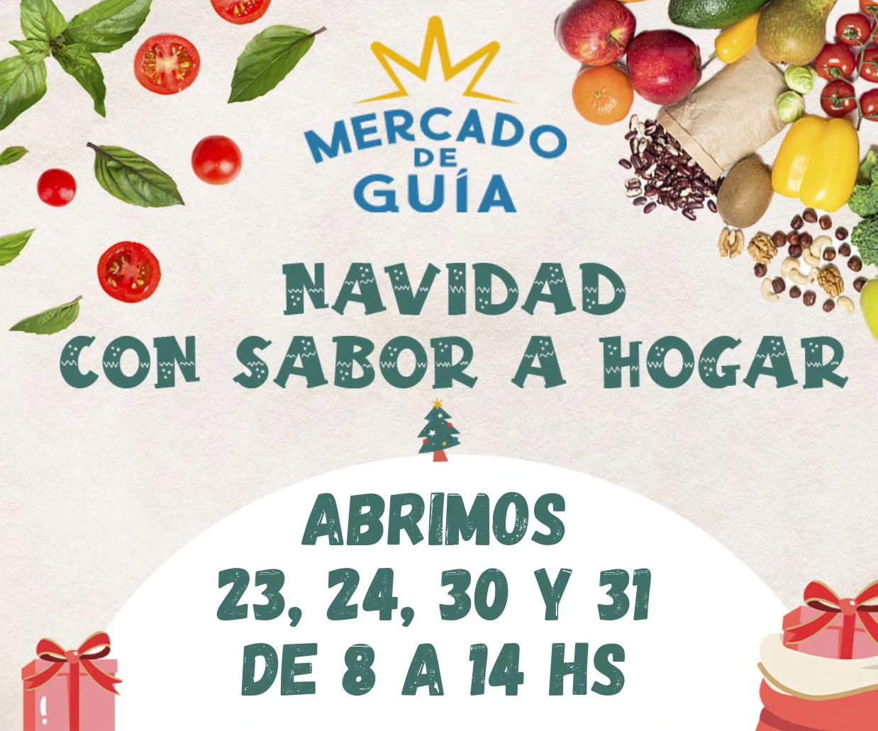 El Mercado de Guía amplía su horario en estas fechas navideñas