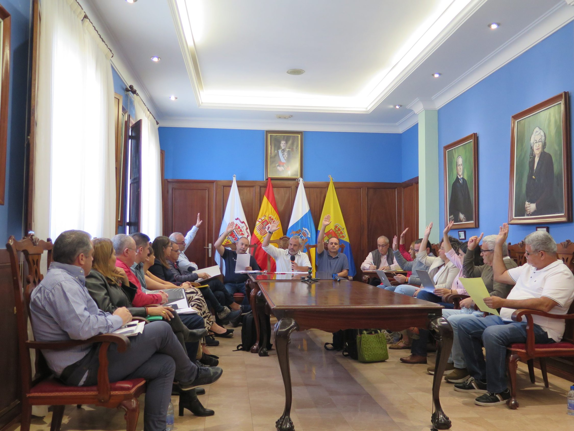 El Ayuntamiento de Guía aprobó hoy las Cuentas Generales de  2023 a pesar de las alegaciones presentadas por Juntos por Guía-Nueva Canarias