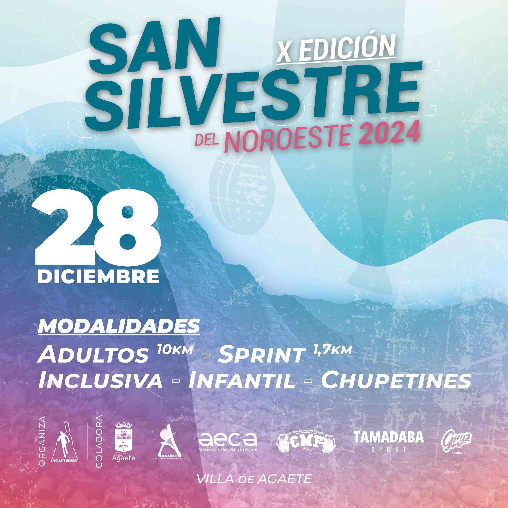 Agaete celebra la X edición de la San Silvestre con unas ‘campanadas’ solidarias y festivas