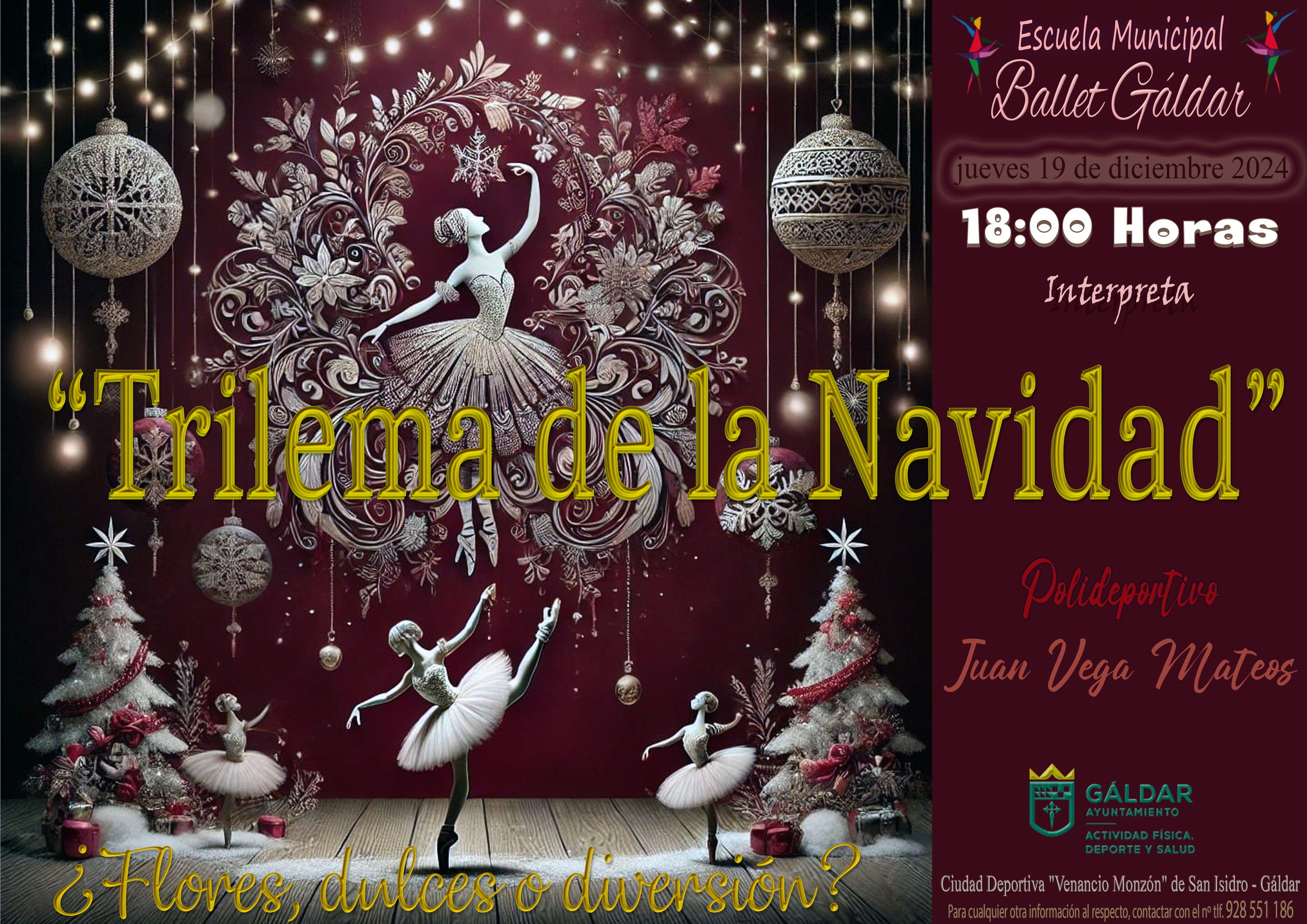 Navidad Escuela Municipal de Ballet de Gáldar