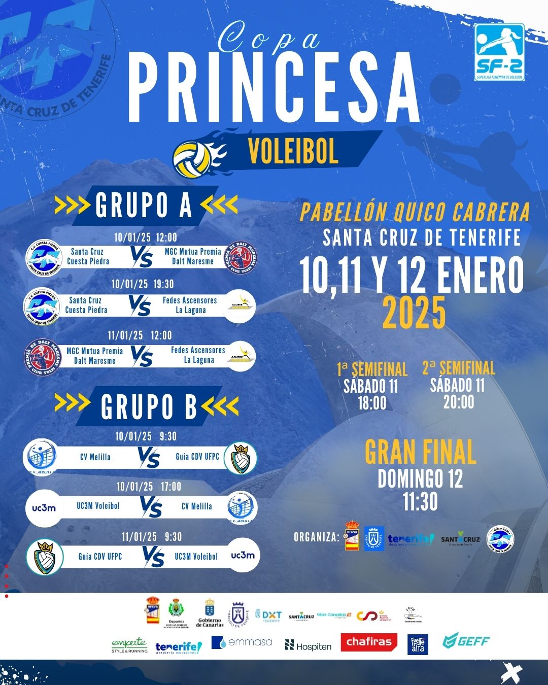 El Guía CDV UFP Canarias listo para jugar la Copa Princesa 2025