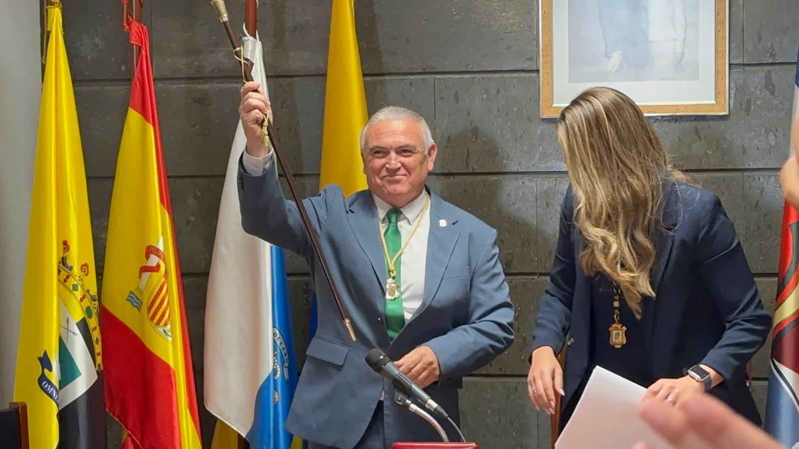 Pedro Suárez Moreno, nuevo alcalde de La Aldea de San Nicolás