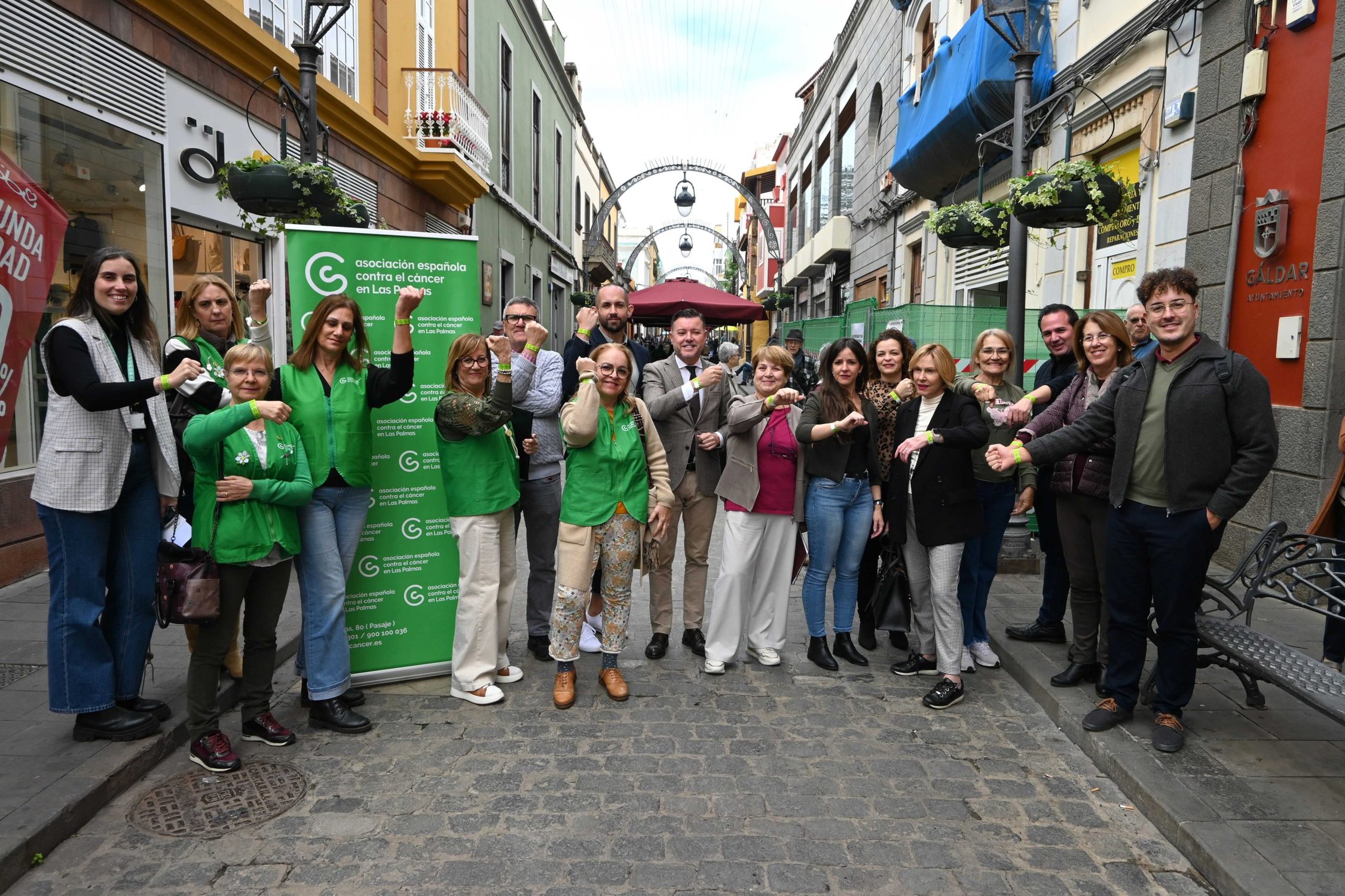 Gáldar conmemora el Día Mundial de la Lucha contra el Cáncer