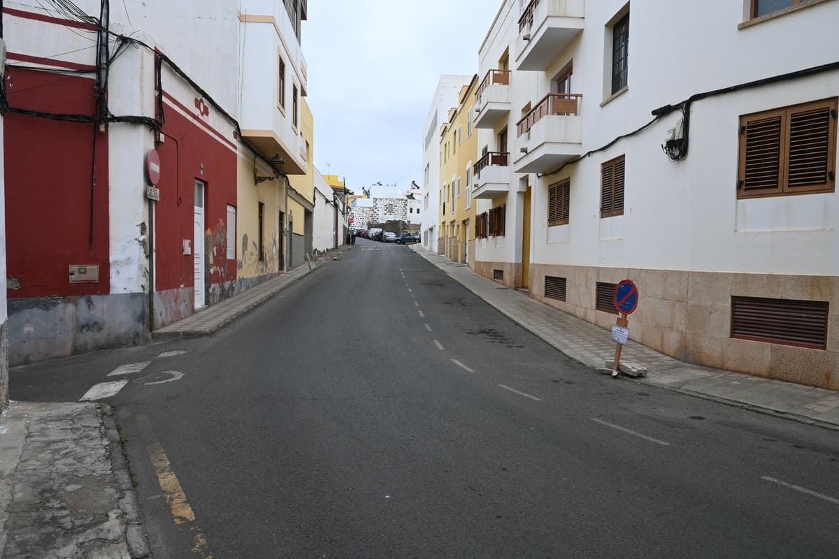 La subida desde El Agujero y Lomo V al casco urbano quedará cerrada al tráfico por las obras de mejora en la calle Doramas