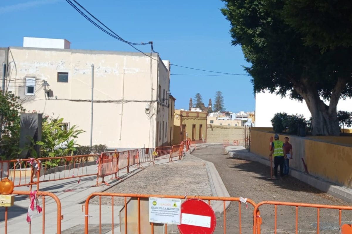 Corte a partir de este martes de la entrada a la calle Real de San Sebastián por obras de mejora