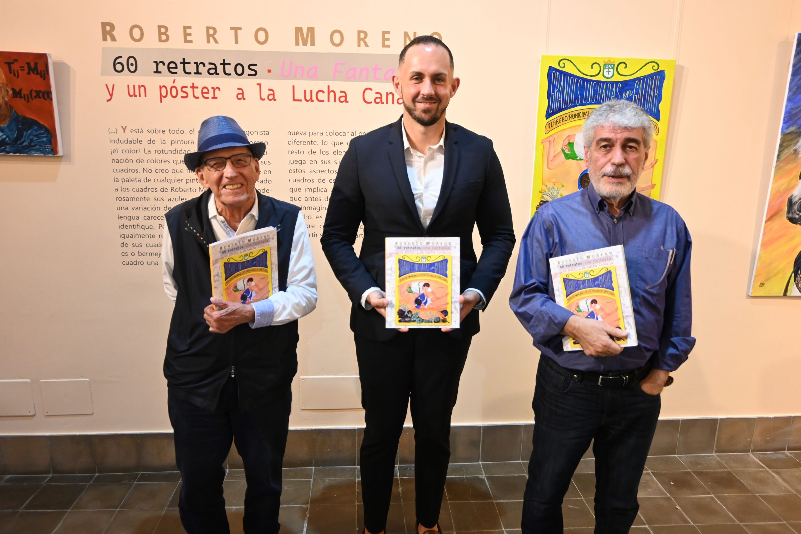 La exposición de Roberto Moreno en Gáldar ya cuenta con su propio catálogo