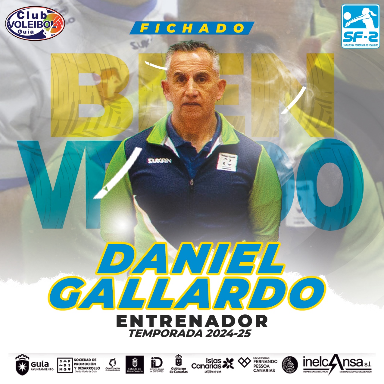 Daniel Gallardo nuevo entrenador del Guía CDV Universidad Fernando Pessoa