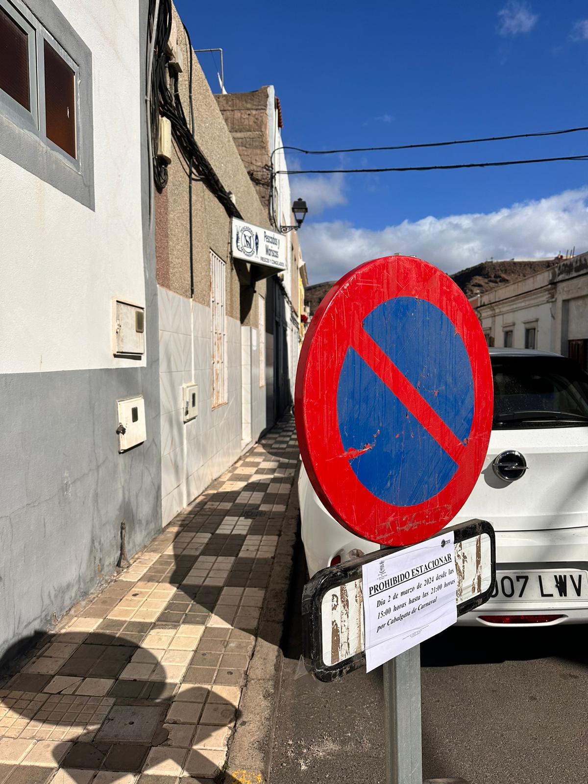 La Concejalía de Tráfico de La Aldea de San Nicolás informa de cortes de tráfico por la Cabalgata del Carnaval