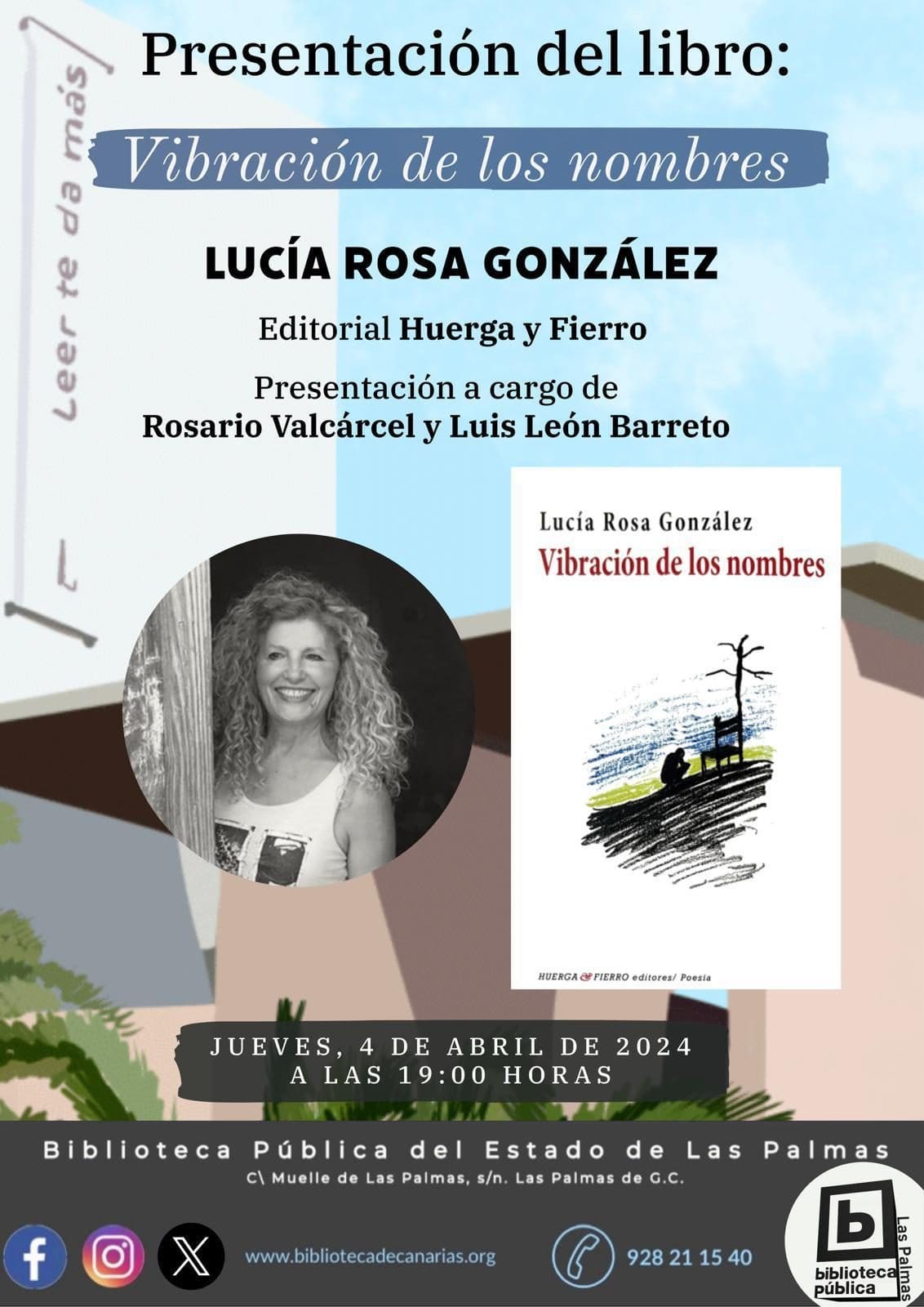 Vibración de los nombres, Lucía Rosa González