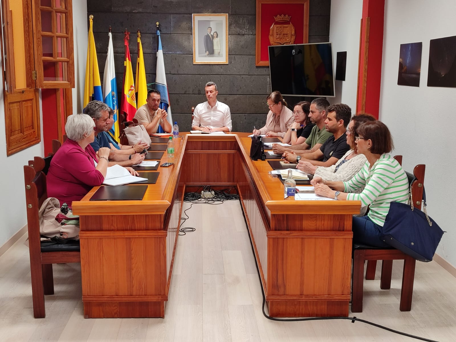 El Ayuntamiento de La Aldea de San Nicolás y la comunidad educativa celebran una nueva reunión del consejo escolar municipal