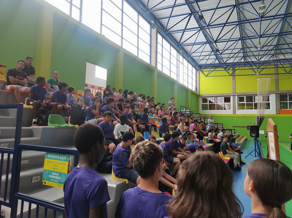 Pabellón de Los Cascajos acoge la primera edición del Torneo Escolar La Aldea