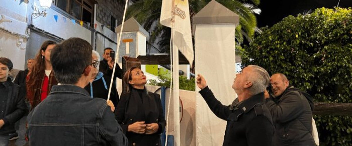 Agaete abre sus primeras fiestas de 2023 con la Subida de Bandera en San Sebastian1