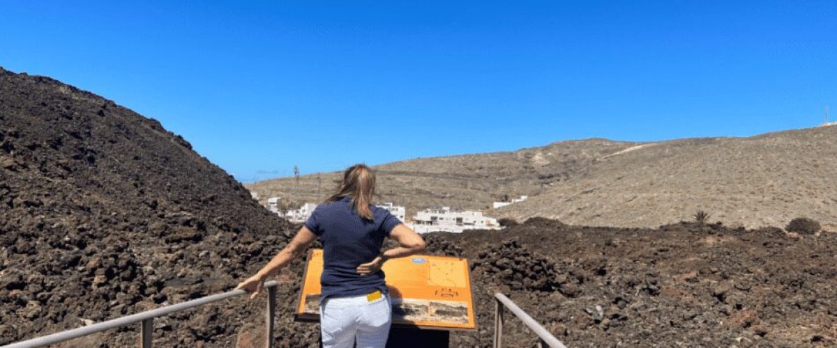 Agaete mejora el Parque Arqueologico de Maipes que estrena carteleria y nueva web3