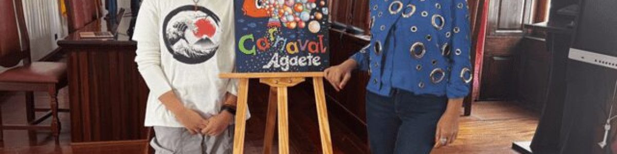 Agaete presenta su cartel del Carnaval, un diseño de Mar Cervantes Dámaso2 (1) (1)