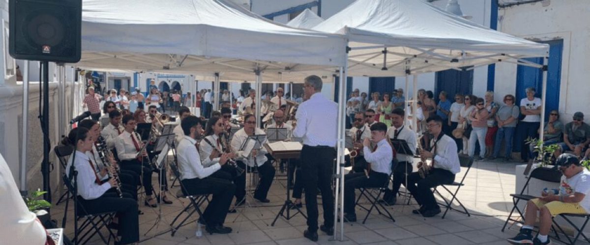 Agaete se llena de musica con el Encuentro Insular de Bandas1 1